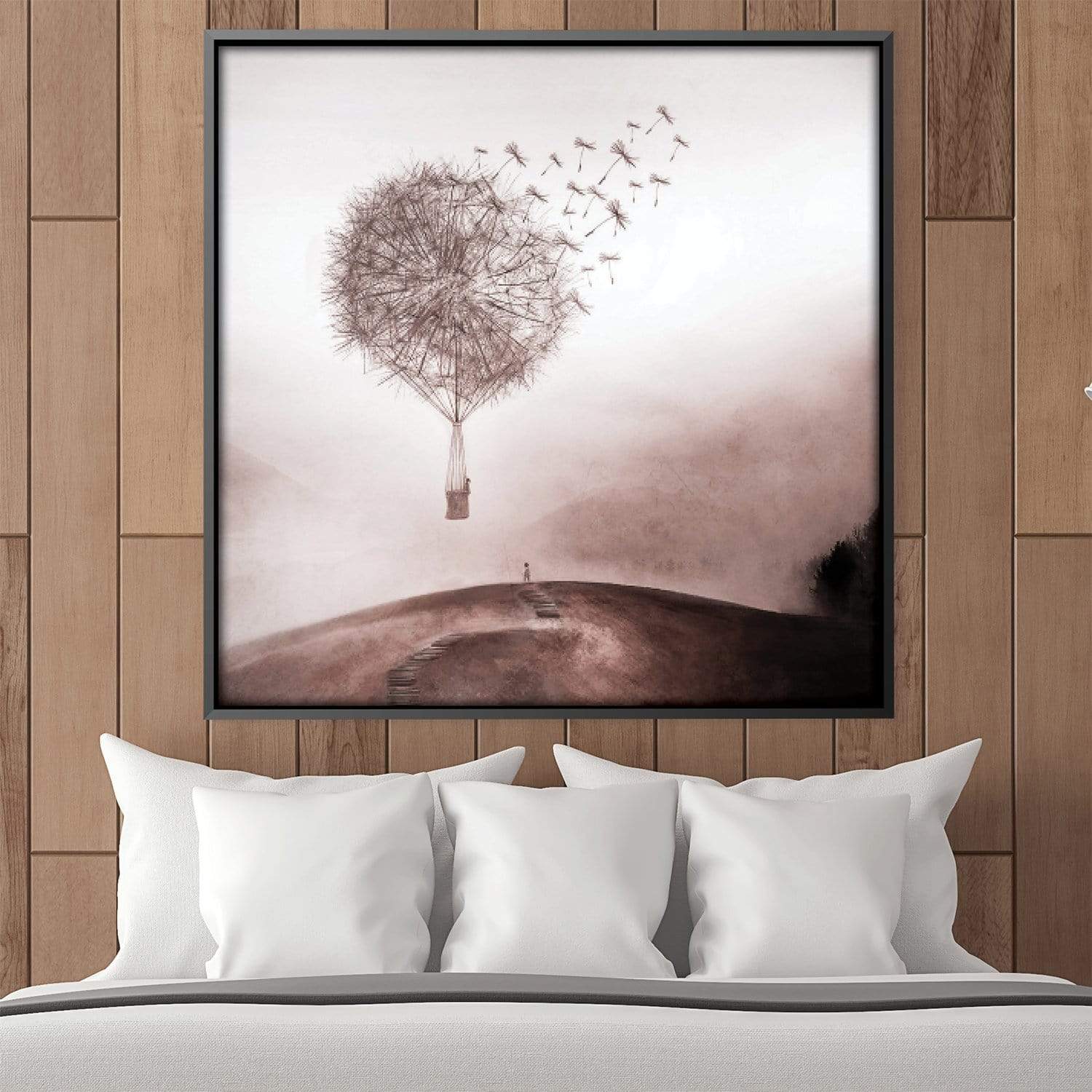 Flying Dandelion Canvas 12 x 12in / Canvas product thumbnail