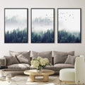 Forest Landscape Canvas Art Clock Canvas