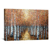 Forest Path Oil Painting Oil Clock Canvas