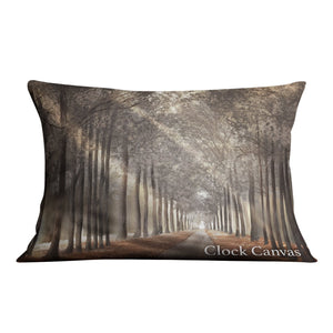 Forest Strolls Collectors Cushion Stock Item Cushion Landscape / N/A / 13 Inches wide Clock Canvas