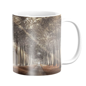 Forest Strolls Mug Mug White Clock Canvas