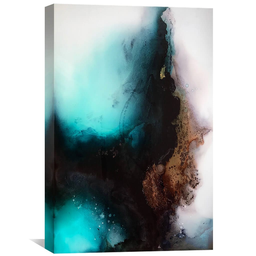 Fortune Canvas Art 30 x 45cm / Unframed Canvas Print Clock Canvas