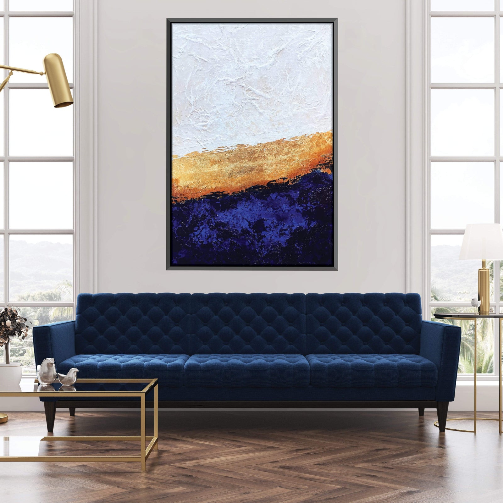 Framework Canvas Art Clock Canvas