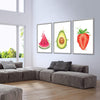 Fruity Delight Canvas Art Clock Canvas