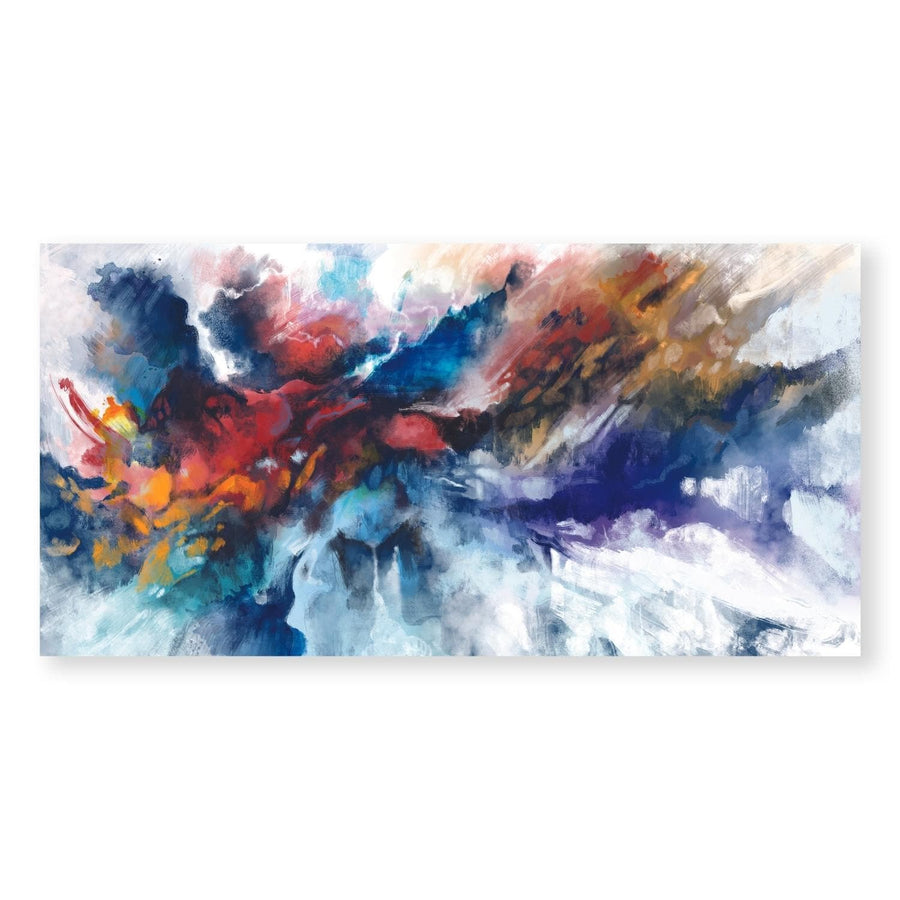 Fusion of Color Canvas Art Clock Canvas