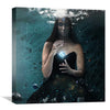 Galaxy Portrait Canvas Art 30 x 30cm / Unframed Canvas Print Clock Canvas