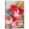 Garden Oil Painting Oil Clock Canvas