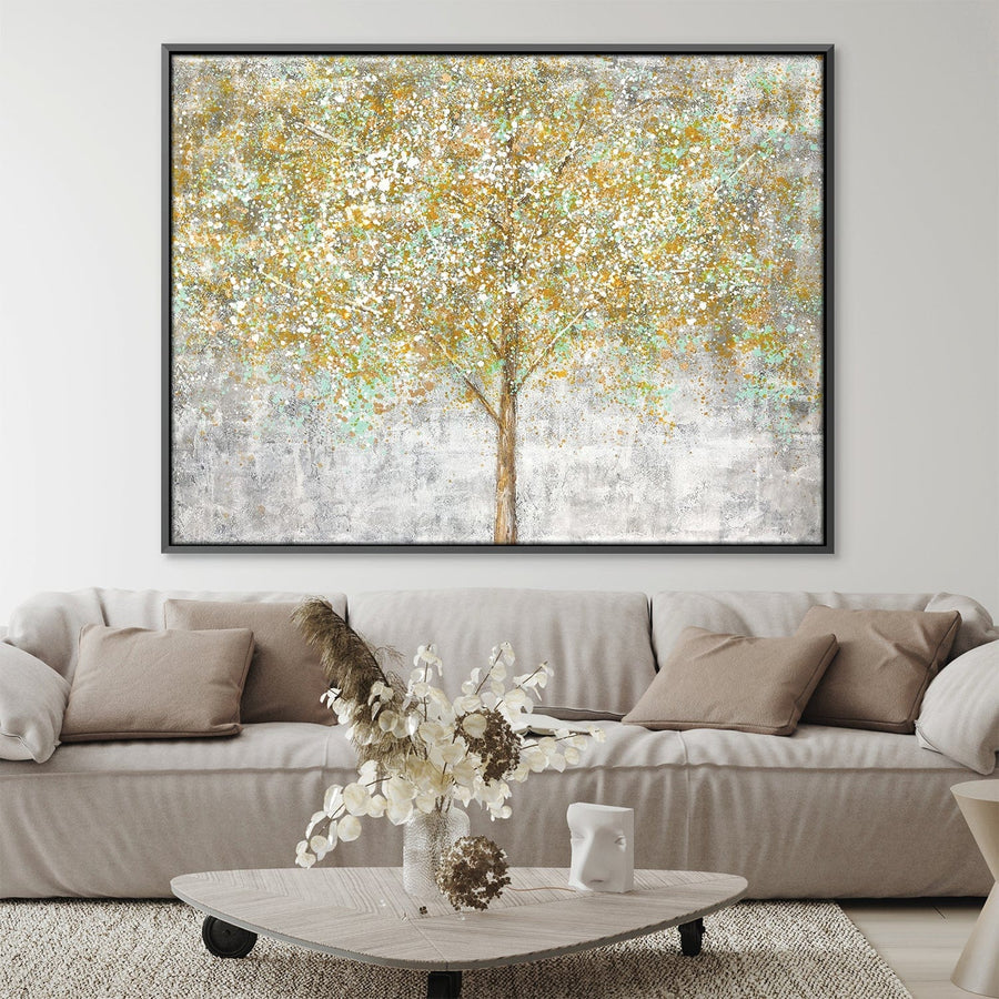 GDHZA2002004 Oil Painting Oil 45 x 30cm / Oil Painting Clock Canvas