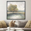 GDJWV2007034 Oil Painting Oil 30 x 30cm / Oil Painting Clock Canvas