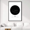 Gemini Traits Canvas Art Clock Canvas