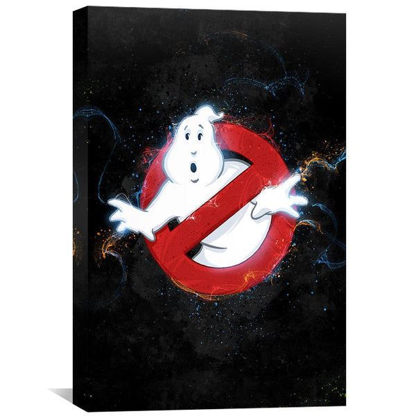 Ghost Busters 1 Canvas Art Clock Canvas