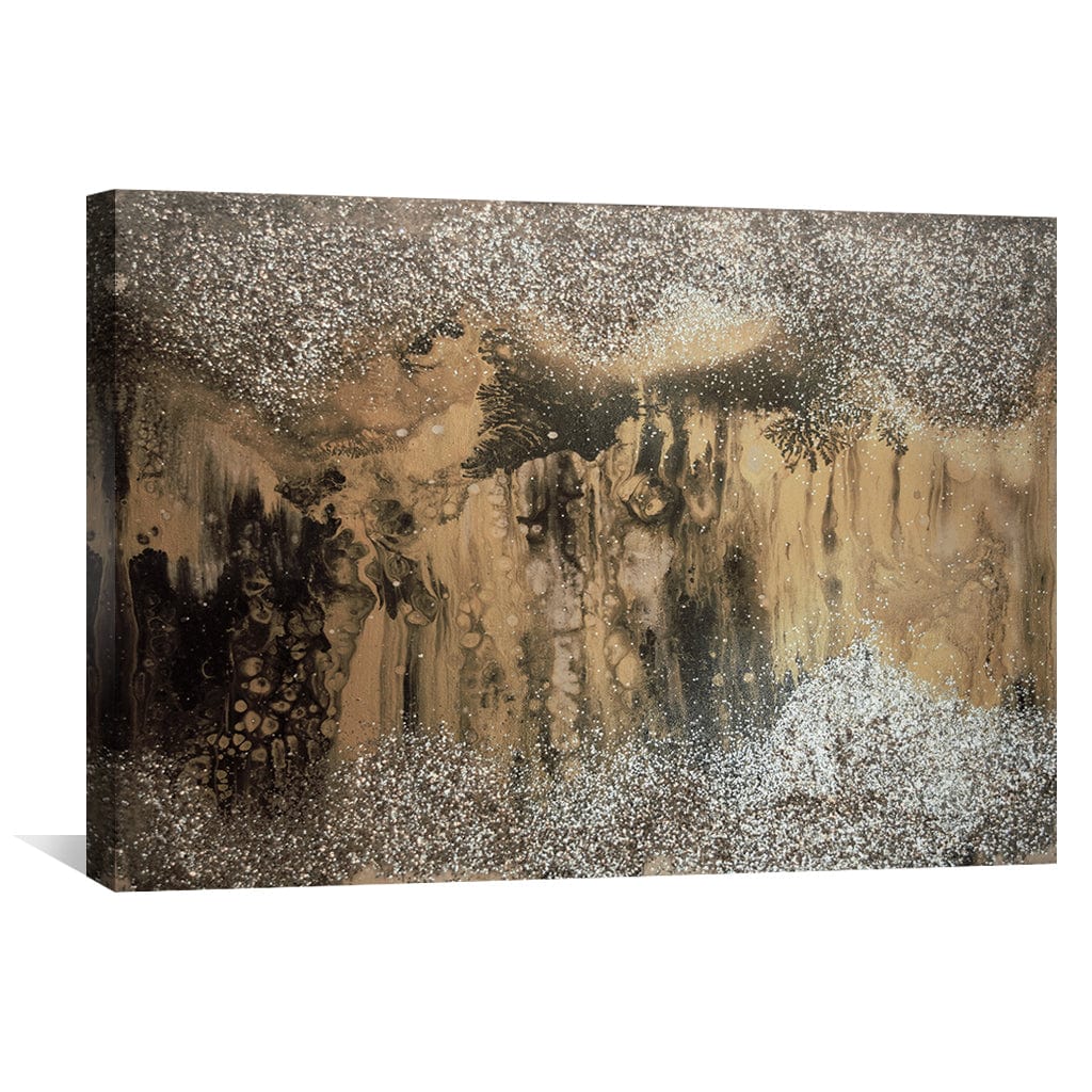 Glamour Rai Canvas Art Clock Canvas