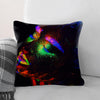 Glowing Woman B Cushion Cushion Cushion Square Clock Canvas