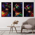Glowing Woman Canvas Art Clock Canvas