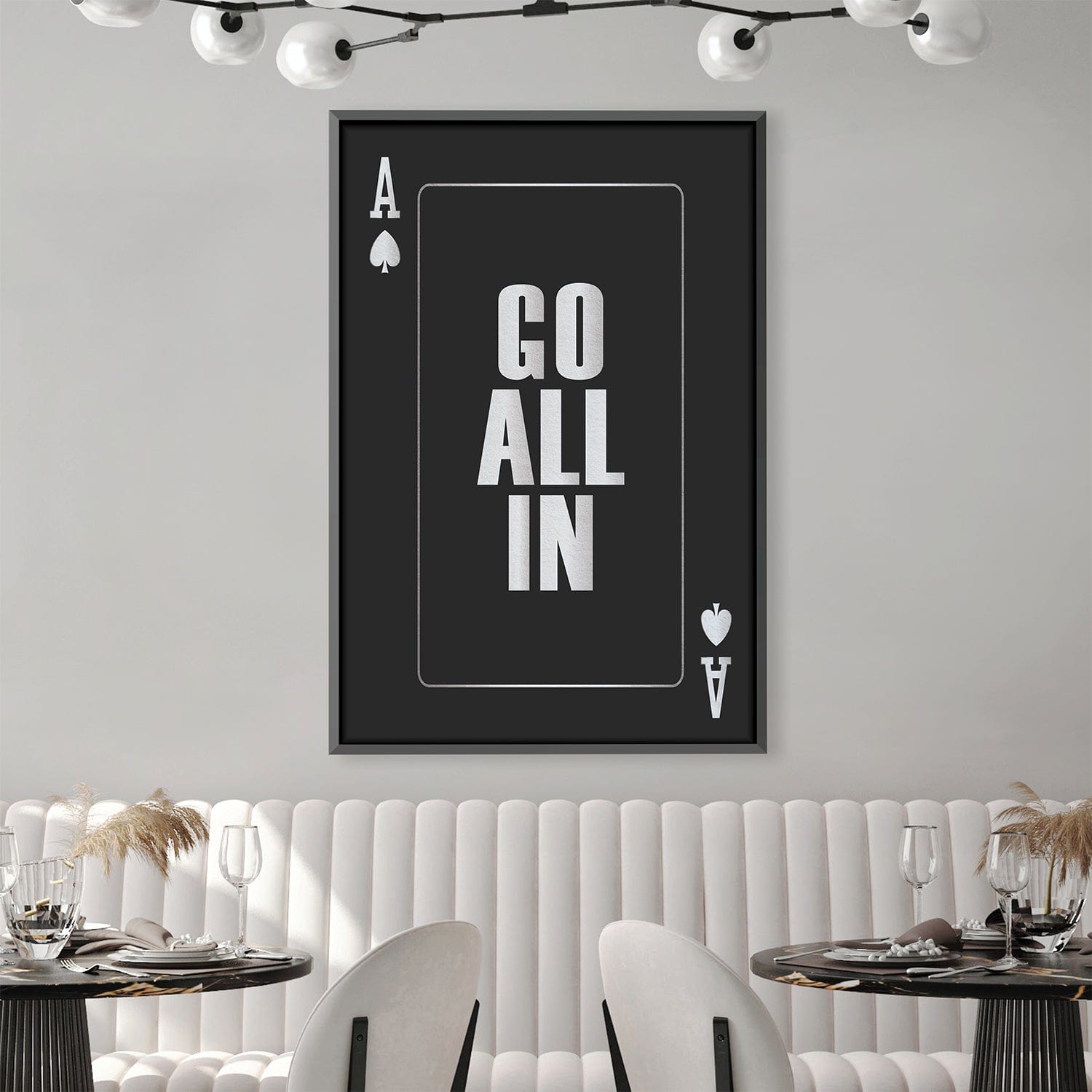 Go All In - Silver Canvas product thumbnail