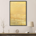 Gold Canvas Art Clock Canvas