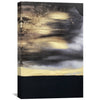 Gold Noir Canvas Art 30 x 45cm / Unframed Canvas Print Clock Canvas
