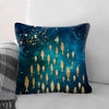 Golden Array B Cushion Cushion Cushion Square Clock Canvas