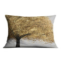 Golden Botany Cushion Cushion Cushion Landscape Clock Canvas
