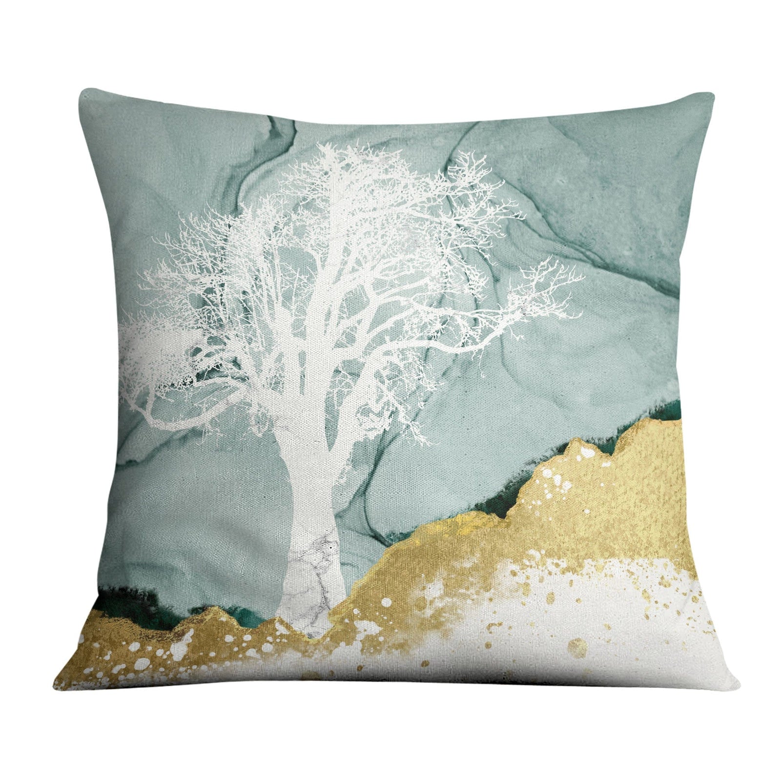 Golden Deer A Cushion Cushion Cushion Square Clock Canvas