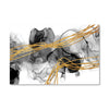 Golden Desire Canvas Art Clock Canvas