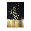 Golden Fish Canvas Art B / 40 x 60cm / Unframed Canvas Print Clock Canvas