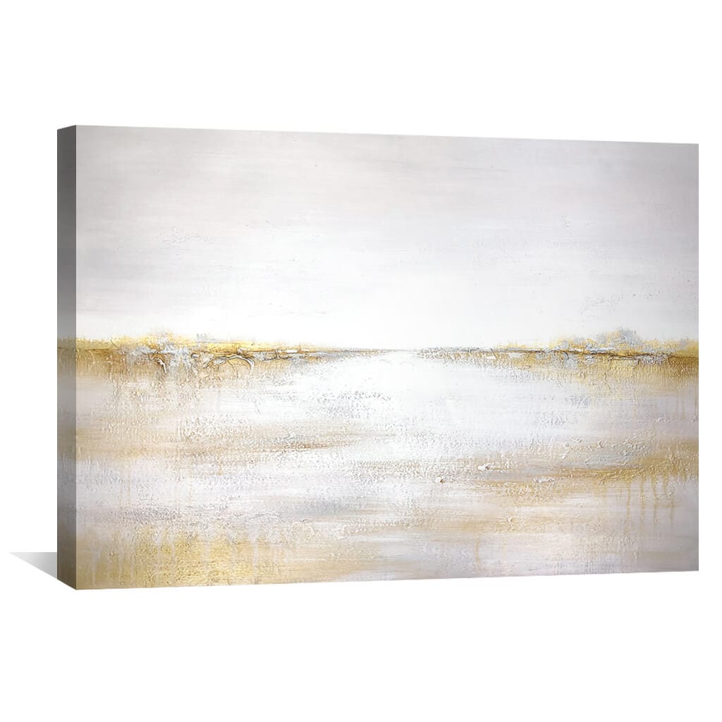 Golden Imagination Oil Painting Oil Clock Canvas