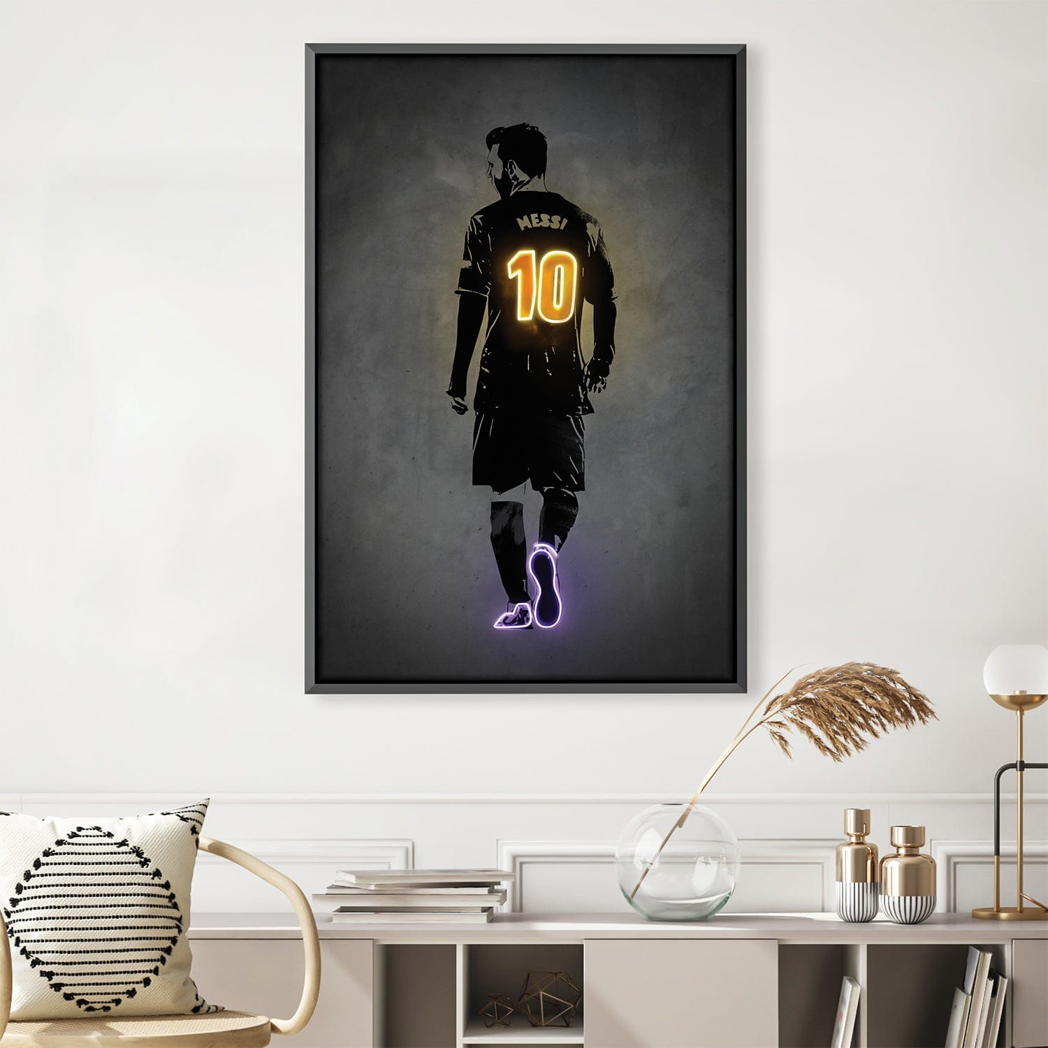 Golden Messi Canvas product thumbnail