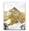 Golden Mountain Canvas Art B / 40 x 60cm / Unframed Canvas Print Clock Canvas