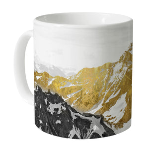 Golden Mountain Collectors Mug Mug N/A / White / N/A Clock Canvas
