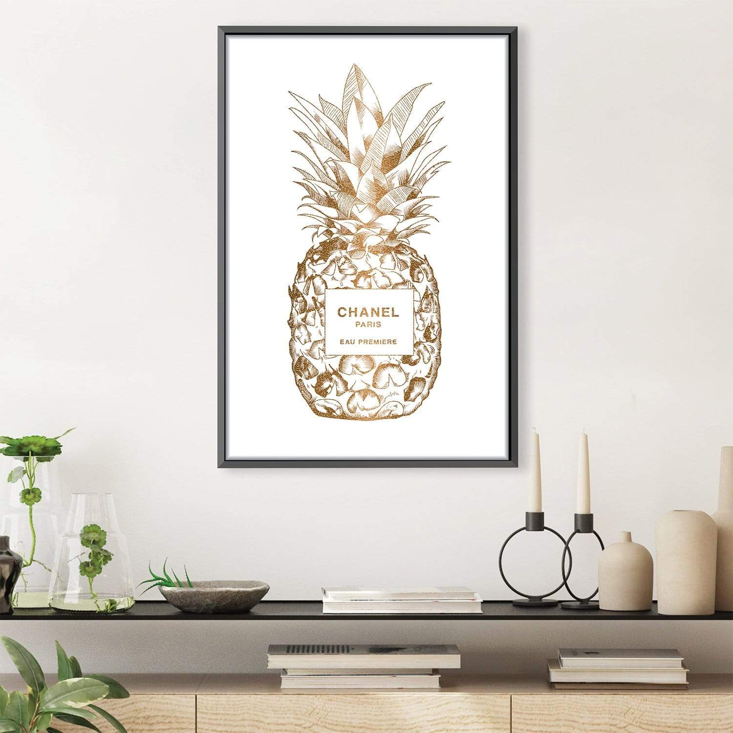 Golden Pineapple Canvas product thumbnail