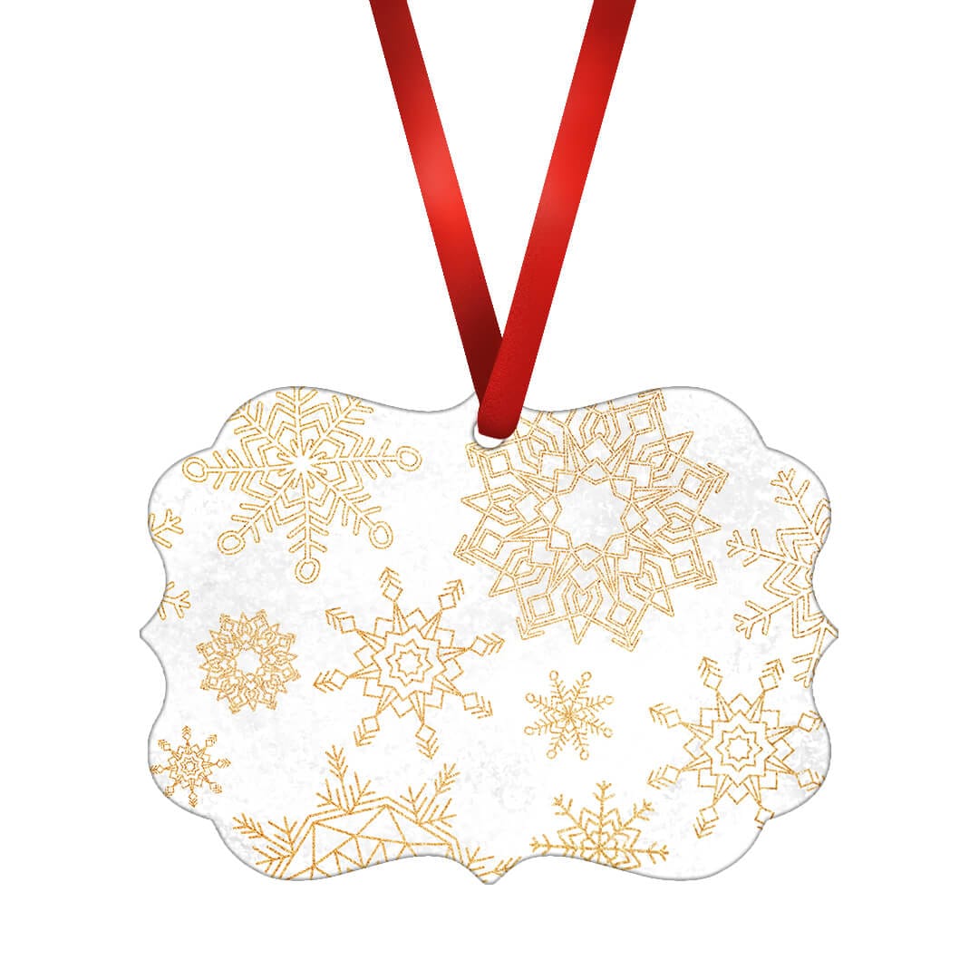 Golden Snowflakes Ornament product thumbnail