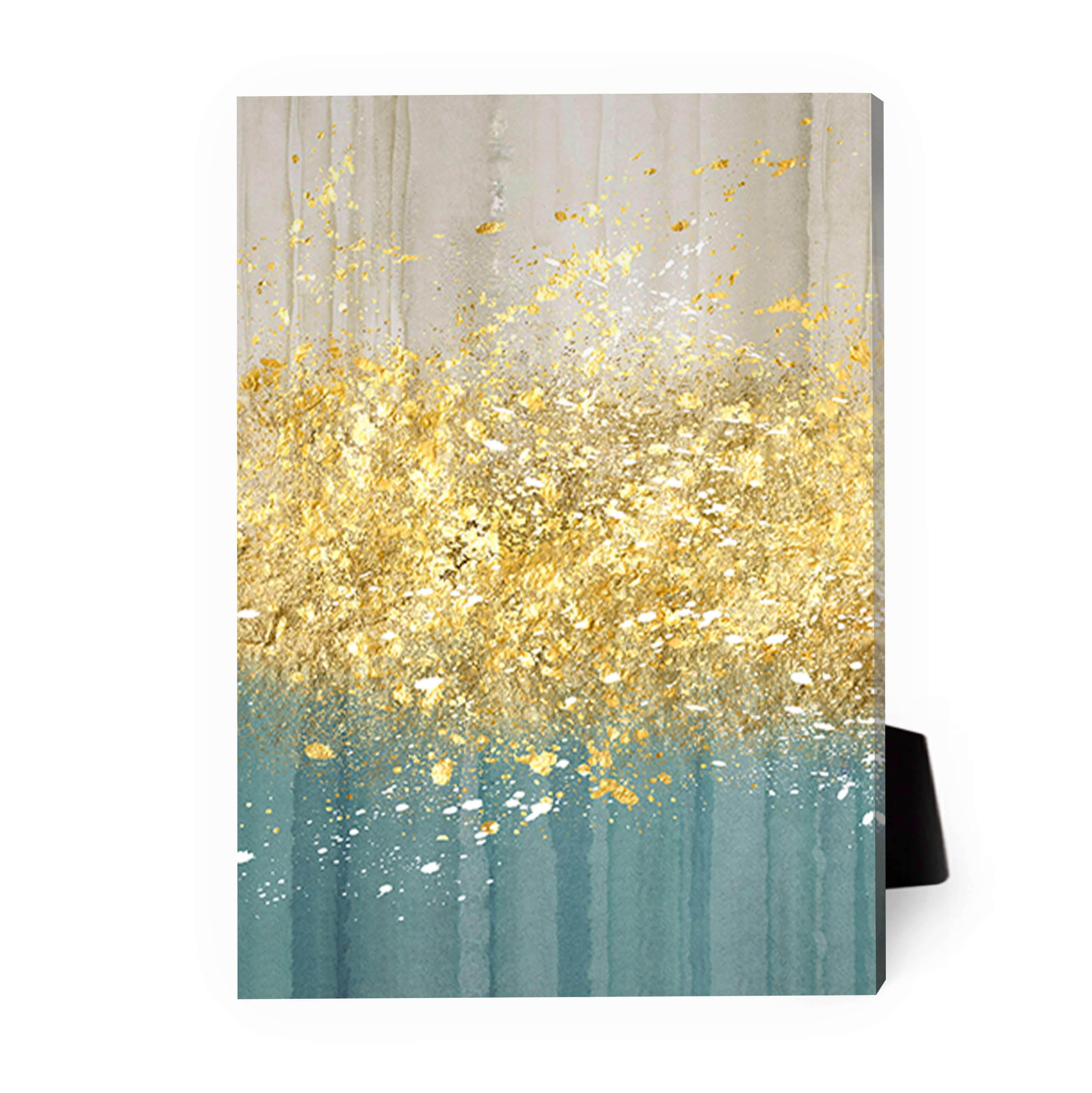 Golden Splash C Desktop Canvas 5 x 7in product thumbnail