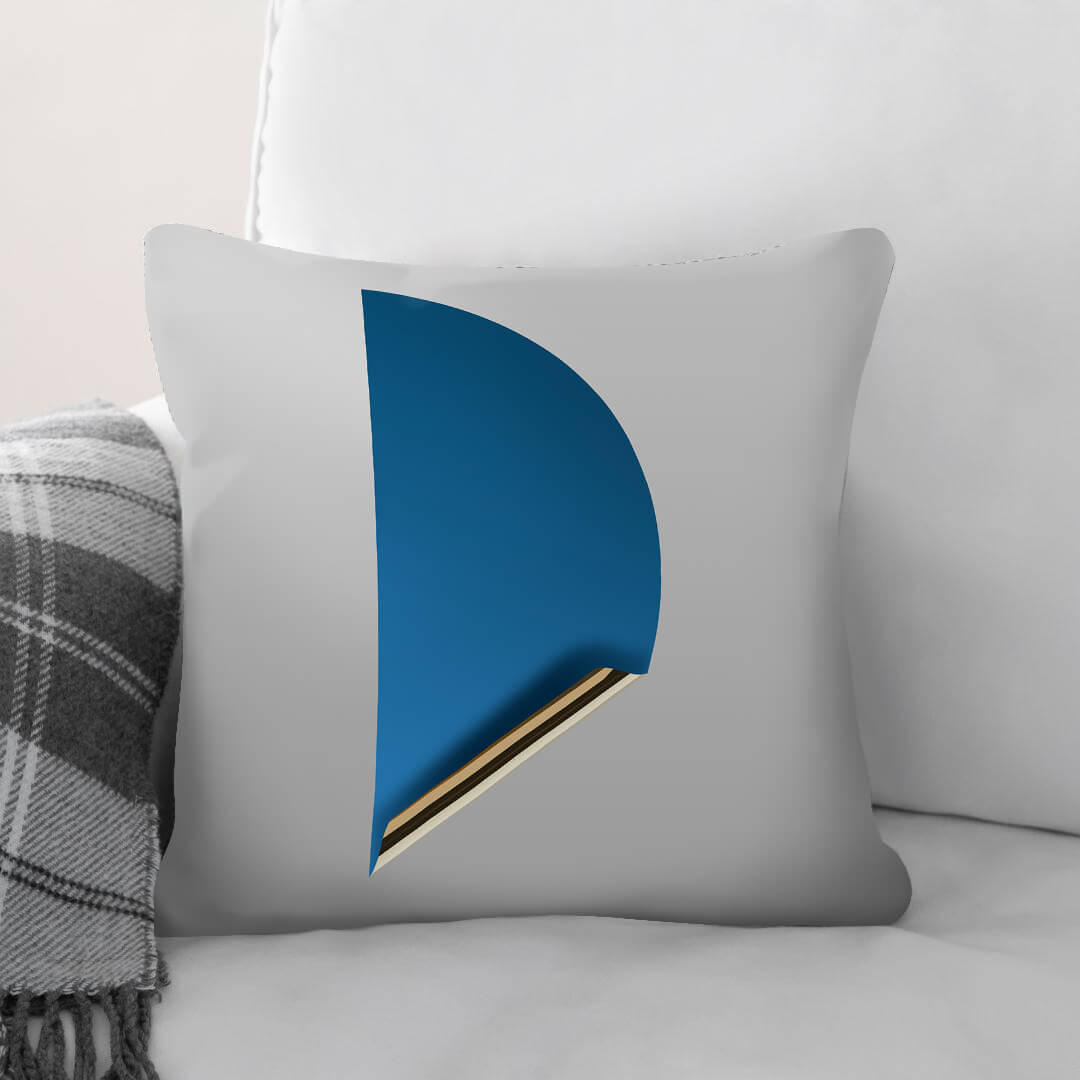 Golden Sticker B Cushion Cushion 45 x 45cm Clock Canvas
