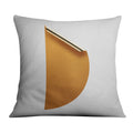 Golden Sticker D Cushion Cushion 45 x 45cm Clock Canvas
