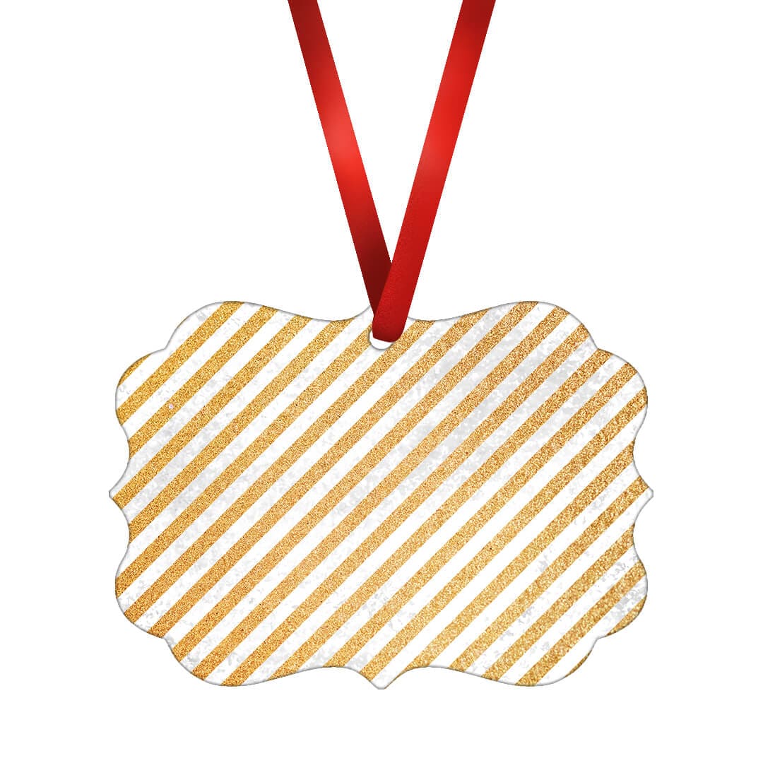 Golden Stripes Ornament product thumbnail