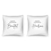 Good Morning Beautiful Cushion Cushion Clock Canvas