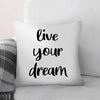 Good Vibes A Cushion Cushion 45 x 45cm Clock Canvas