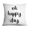 Good Vibes C Cushion Cushion 45 x 45cm Clock Canvas