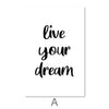Good Vibes Canvas Art A / 30 x 45cm / Unframed Canvas Print Clock Canvas