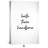 Gorgeous & Handsome Canvas Art Clock Canvas
