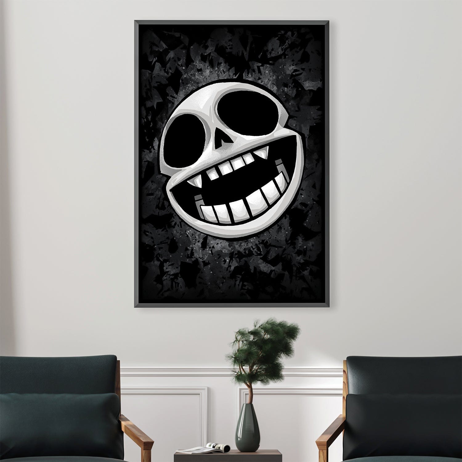 Gorillaz Skull Canvas product thumbnail