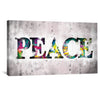 Graffiti Peace Canvas Art Clock Canvas