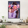 Grande Bouquet Canvas Art Clock Canvas