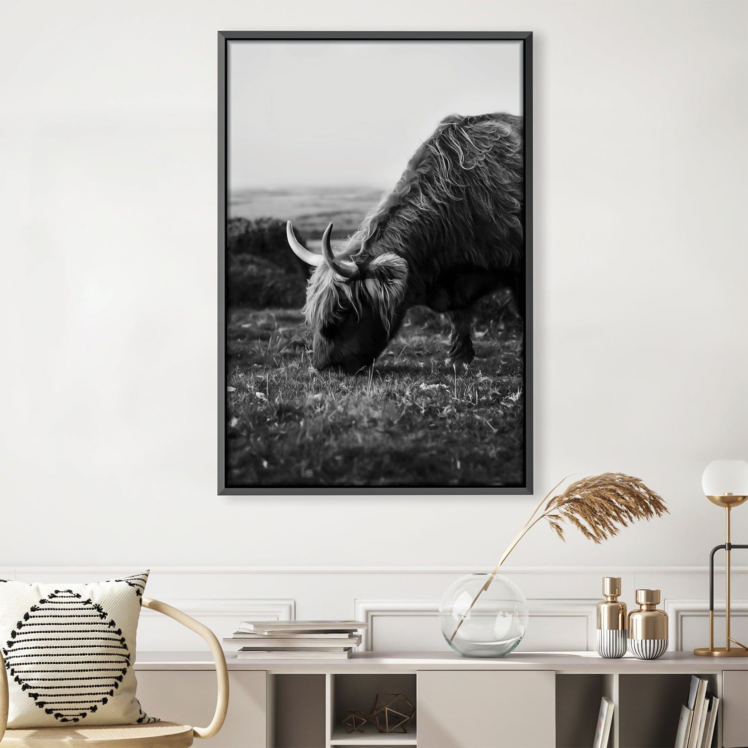 Grass Fed Cow Canvas product thumbnail