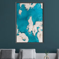 Great Barrier Reef Canvas Art Clock Canvas