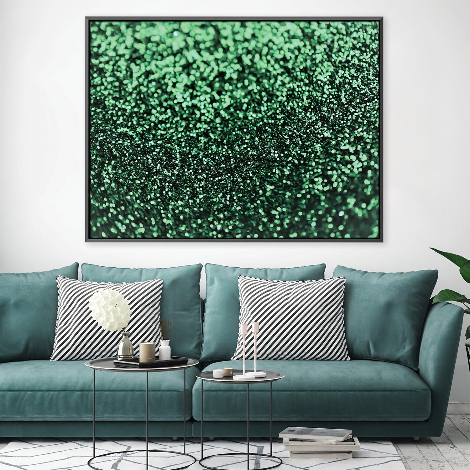 Green Glitter Canvas product thumbnail