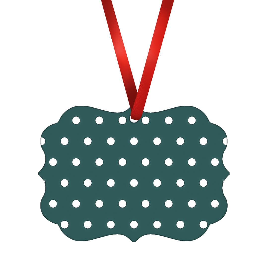 Green Polka Dots Ornament product thumbnail