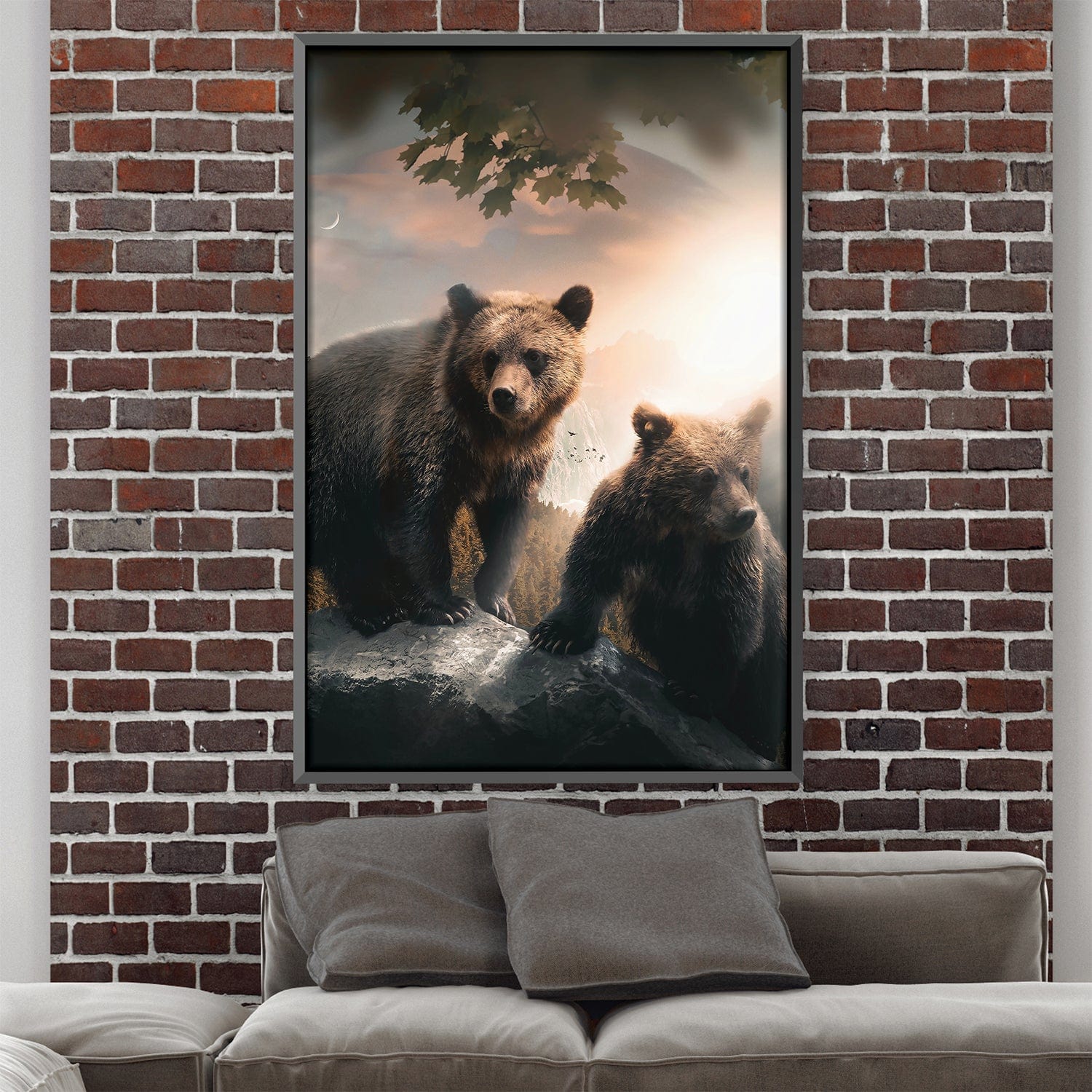 Grizzly Sunrise Canvas product thumbnail