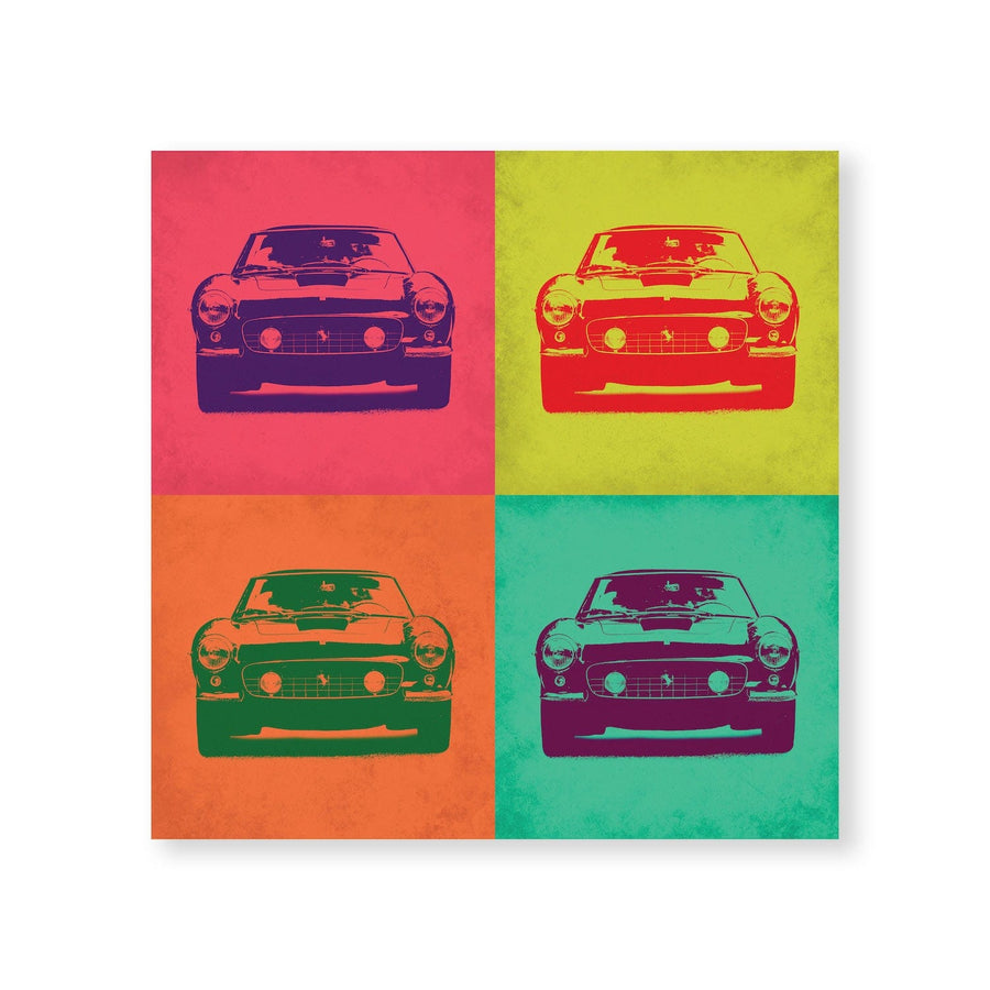 Groovy Speed Demon Canvas Art Clock Canvas